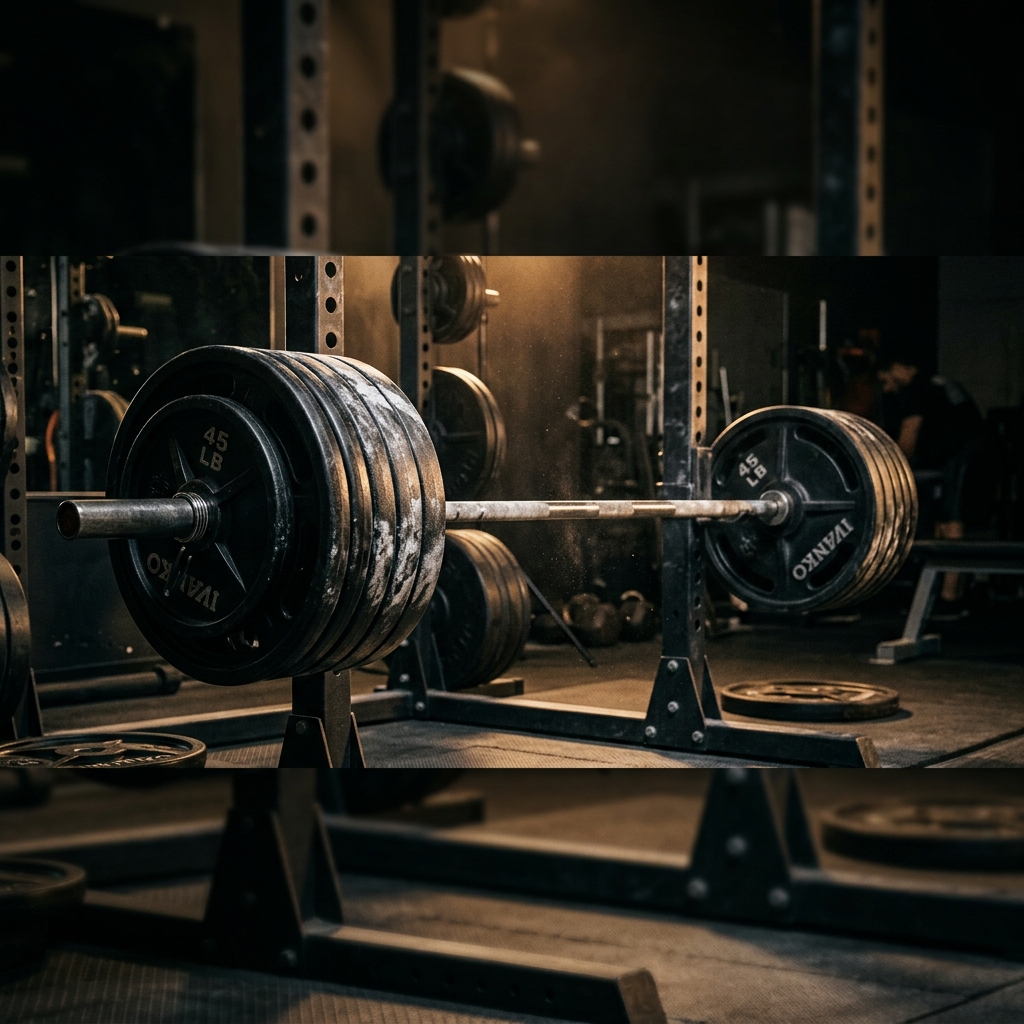 Elite athletes training